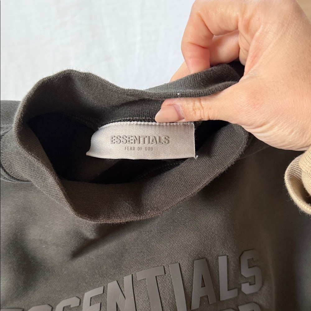 Essentials Dark Gray Sweatshirt - image 2